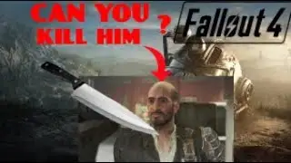 can you beat FALLOUT 4 with only a switchblade