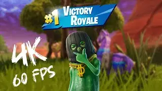 Fortnite 60 FPS 4K max graphics victory royale