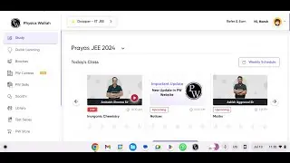 How to join live class in new PW web version || PW ke web version par live class nhi dikh rha hai