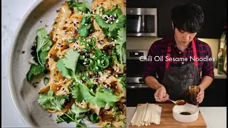 Let's make CHILI OIL SESAME NOODLES!