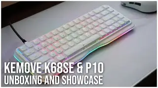 Kemove K68SE Keyboard and Kemove P10 Combo Switch/Keycap Puller | Unboxing and Showcase