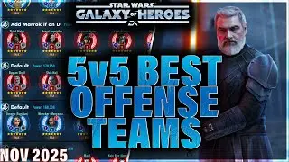 BEST 5v5 OFFENSE TEAMS (November 2025) 