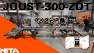 Dual Top Label Application on Bundled Tissue Packs with Zero Down Time, Tracking, and Reject