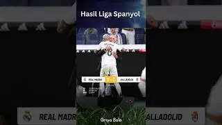 Wow!!! Madrid Menang Telak #hasilbolatadimalam #realmadrid #madrid #ligaspanyol #vidio #laliga