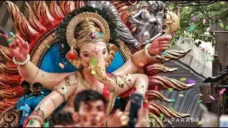 MUMBAI GANPATI AAGMAN 2017 | Vijay Khatu Workshop | Chinchpokli Cha Chintamani Aagman 2017 | Vlog #6