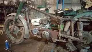 Variator for motorcycle Ural-Motoblock