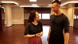 Roztančené divadlo aneb Když herci tančí Cheb - Taneční trénink Pavly Janiššové
