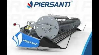 Дрейперная жатка PIERSANTI обзор