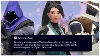 Join Valorant PBE servers from any region(Free skins for all)
