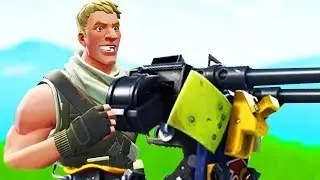 СЛИТЫЙ ГЕЙМПЛЕЙ *ТУРЕЛИ* В ФОРТНАЙТ! (рофл)