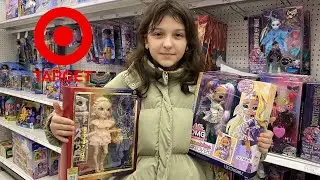 ОХОТА ЗА КУКЛАМИ В АМЕРИКЕ! Магазин TARGET! КУКОЛЬНЫЕ НОВОСТИ! Новые куклы RAINBOW HIGH DOLLS 2023