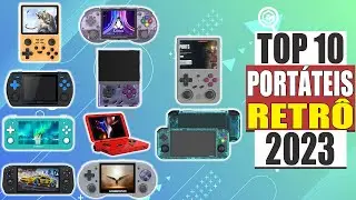 10 MELHORES VIDEOGAMES PORTÁTEIS RETRÔ EM 2023 ➽ OS MELHORES PARA EMULAÇÃO, JOGOS