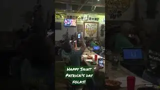 Roving pipe and drums band in Yuma AZ. Happy Saint Patrick's Day, folks!