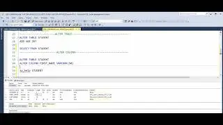 DDL COMMAND IN SQL SERVER | COMMANDS |  PART 1 |  NEXT DML COMMAND IN NEXT VIDEO