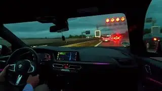 Cinematic Commute to Work | Only Autobahn Ambient Drive | Intake Sound 4K