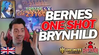 BERNES can ONE SHOT BRYNHILD with the right team :o [Infinite Magicraid]