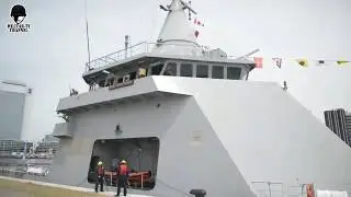 ARA Bouchard llega a la Argentina nuevo buque para la Armada