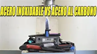 ¿Qué tan fuertes son los materiales de los cuchillos? Acero inoxidable vs Acero al carbono