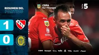 INDEPENDIENTE 1 - 0 ROSARIO CENTRAL I Resumen del partido I 