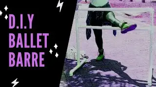 DIY Ballet Barre - Cheap & Easy!!!