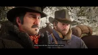 Red Dead Redemption 2, Walkthrough part 3, hunting with Charles, train robbery and new camp