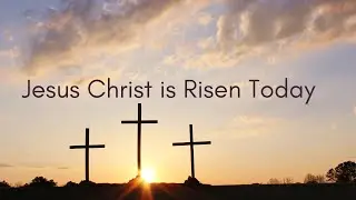 Jesus Christ is Risen Today for solo harp