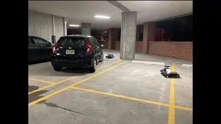 Karting with friends - pt .2 - Backrooms Parking Garage + Roof