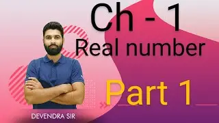 Real Number.                                      For offline class contact: 9057118888 , 6377018574