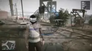 Grand Theft Auto V moonwalk