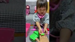 Cute Kid Playing Funny Toy for Kids Family Fun Bedtime Story #shorts # 62