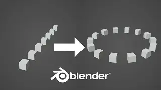 Duplicate Multiple Object Along The Path Or Curve IN Blender IN 45 Seconds Beginner 