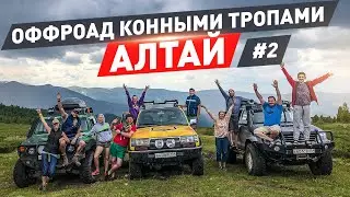Оффроад конными тропами Алтая.№2
