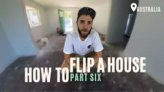 DIY Hardwood Flooring Restoration PT6 | How to Flip a House in Australia