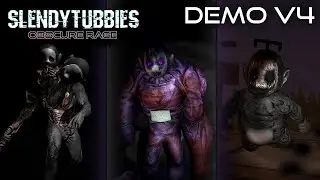 Slendytubbies: Obscured Rage V4 - Full Gameplay |Demo|