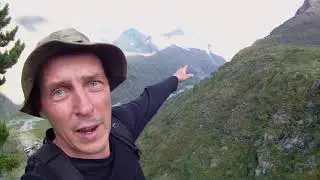 Travel to Altai. Akkemsky lake. Mountain Altai. Altai Republic