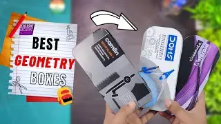 Best Geometry Boxes for Students in India 🔥  @DOMSIndiaofficial @KokuyoCamlin @ClassmatebyITC