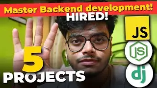 Top 5 Backend Projects That Will Get You HIRED | Projects for RESUME