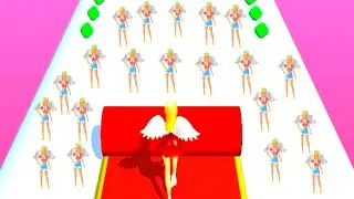 Carpet roller gameplay - iOS & android level - (8-10) 🎢⛸️