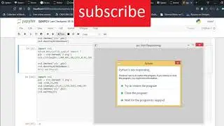 OPENCV |  How to solve opencv jupter window/console error in jupyter ,spyder (Anaconda)