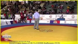 120 кг. Mijain Lopez vs Chebbi Radhouane