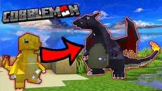 SHINY Charizard! Cobblemon Minecraft Pixelmon