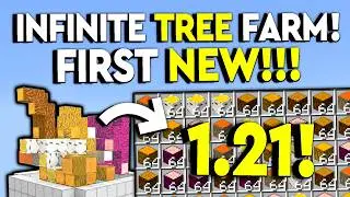 BEST INFINITE ALL TREES FARM 1.21! Minecraft Bedrock MCPE/Xbox/PS4/Nintendo Switch/Windows 10