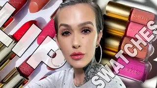 LISA ELDRIDGE LUCENT LIPSTICKS & GLOSSES // LIP SWATCHES