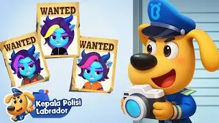 Team Tricks🖐🏻 & More | New Series: Water City!🌊 | Safe Animation | Kids Cartoon | Labrador Police...