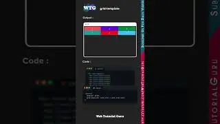 Css Grid-template complete crash course 