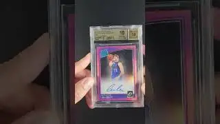 2018 Donruss Optic Pink Luka Doncic ROOKIE AUTO /25 #177 BGS 10 PRISTINE