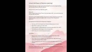 ML Intro