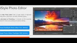 PixelStyle Photo Editor for Mac