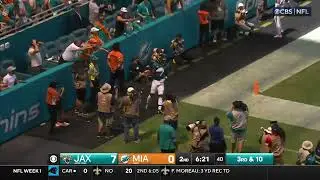 BRIAN THOMAS JR FIRST CAREER NFL TOUCHDOWN OVER JALEN RAMSEY 👀 Dolphins vs Jaguars 2024 Highlights
