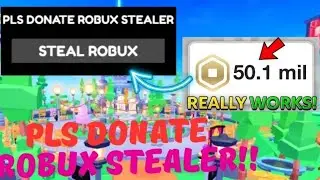 ROBUX STEALER SCRIPT😈*CORRUPTED HUB* PLS DONATE
